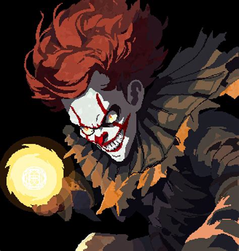 Pennywise : r/PixelArt