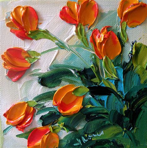 painting acrylic flowers | Acrylic Painting Techniques Flowers Jan ...