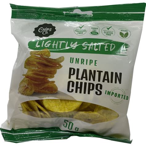 Unripe Lightly Salted Plantain Chips - Shop Naija - Nigerian Supermarket in Johannesburg, South ...