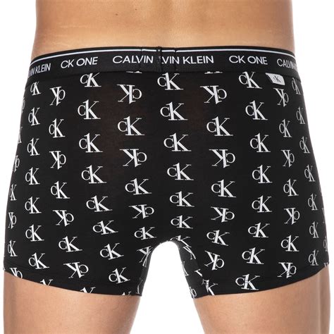 Calvin Klein Ck One Cotton Logo Boxer Briefs - Black | INDERWEAR