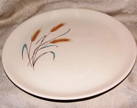 Pair Vintage 1959 SALEM BOUNTIFUL 6" Wheat Bread & Butter Plates NO Gilt Trim • $20.00 | Retro ...