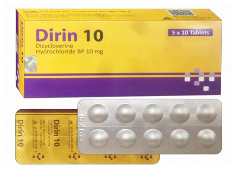 Dicycloverine Hydrochloride 10mg – SakCam