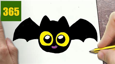 Bat Drawing Cute - Carinewbi