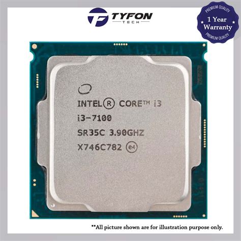 Intel Core i3-7100 Desktop Processor (3M Cache, up to 3.90 GHz ...