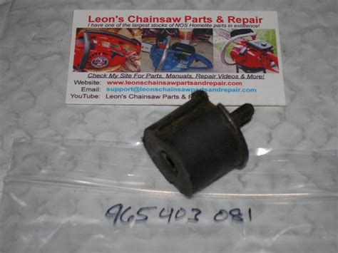 NOS Sachs/Dolmar Chainsaw 153, 166 Vibration Isolator Mount 965 403 081