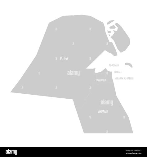 Political Map Of Kuwait - vrogue.co