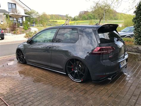 #Volkswagen #Golf #GTi #Mk7 #Bagged #Slammed #Modified | Volkswagen polo gti, Volkswagen ...