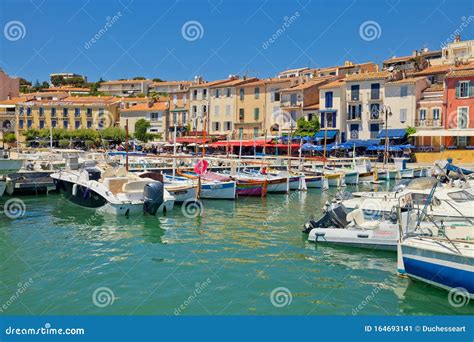 Port of Cassis Old Town. Provence, France Editorial Photo - Image of ...