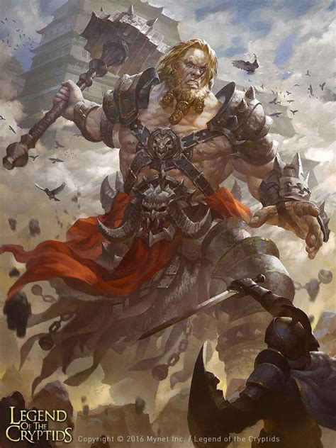 Hammer Giant Kanever (Adv), Wisnu Tan | Character art, Epic art, Fantasy character design