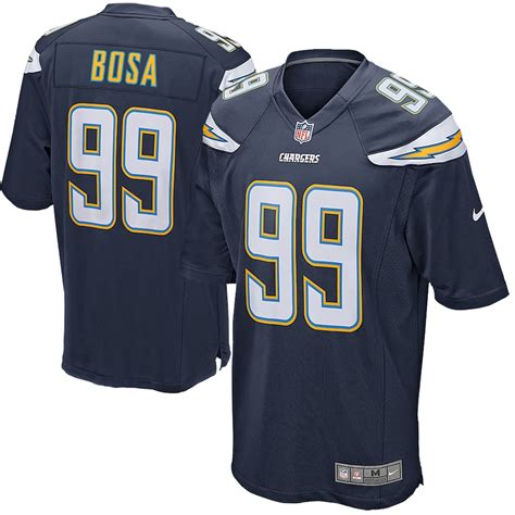 Men's Nike Joey Bosa Navy Los Angeles Chargers Game Player Jersey