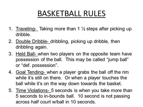 How many rules does basketball have now