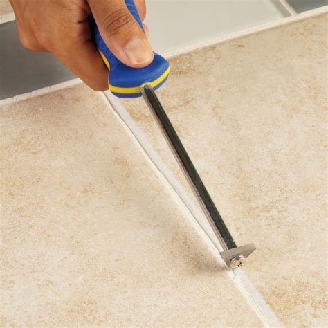 QEP Grout Removal Tool, 9 In, Reversible Tips - 1TGH3|10020Q - Grainger
