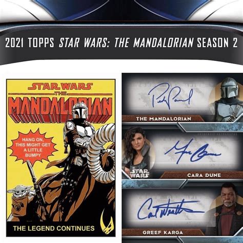 2021 Topps Star Wars The Mandalorian Season 2 Checklist, Set Info, Date