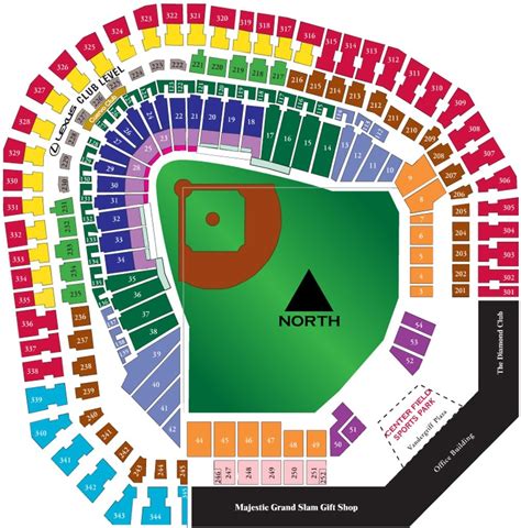 Texas Rangers Stadium Map | Printable Maps