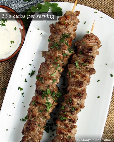 BBQ Lamb Skewers with Ginger Lime Dressing (Keto)