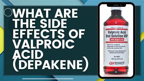 What are the side effects of Valproic Acid Depakene - YouTube