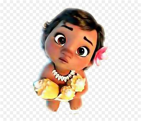 Transparent Disney Baby Png - Baby Moana Transparent Background, Png Download - vhv