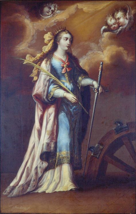 Saint Catherine Of Alexandria Painting at PaintingValley.com | Explore ...