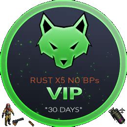 Werewolf Gaming Rust Store | 5x No BPs