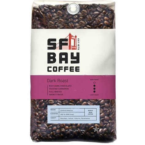 San Francisco Bay Coffee Dark Roast Whole Bean Coffee (2 lb) - Instacart