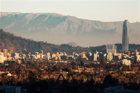 Santiago Chile Skyline Stock Photo - Download Image Now - iStock