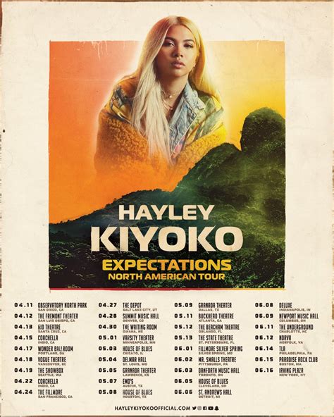 Expectations Tour | Hayley Kiyoko Wiki | FANDOM powered by Wikia