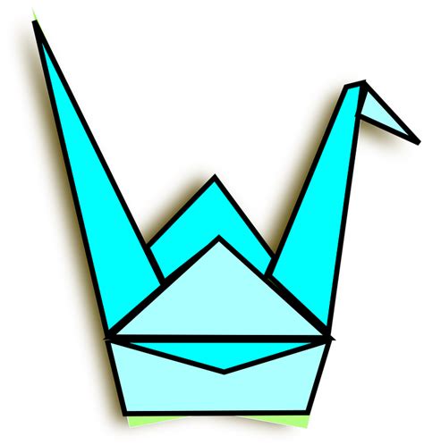 Crane Origami Paper - Free vector graphic on Pixabay