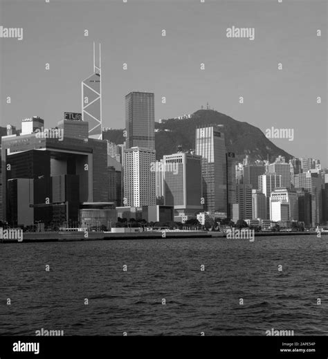 Hong Kong Skyline from Victoria Harbour Stock Photo - Alamy