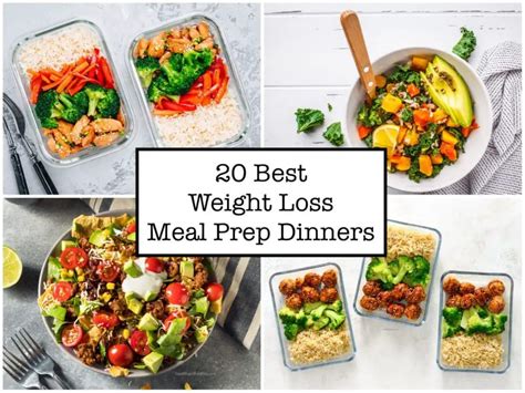 20 Low Calorie Meal Prep Dinners for Weight Loss - Lose Weight By Eating