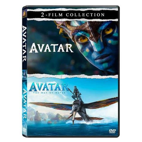 Avatar 2-Film Collection 1-2 Avatar and The Way of Water DVD 2-Disc ...