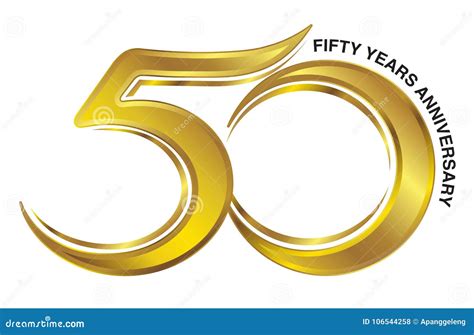 50 Years Anniversary Sign. Element Of Anniversary Sign. Premium Quality ...