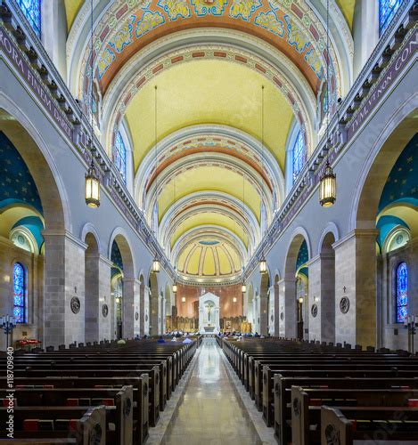 Interior of the St. Cecilia Cathedral in Omaha, Nebraska Stock Photo | Adobe Stock