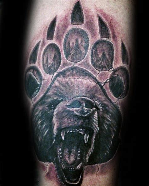 100 Bear Claw Tattoo Designs For Men - Sharp Ink Ideas | Bear claw ...