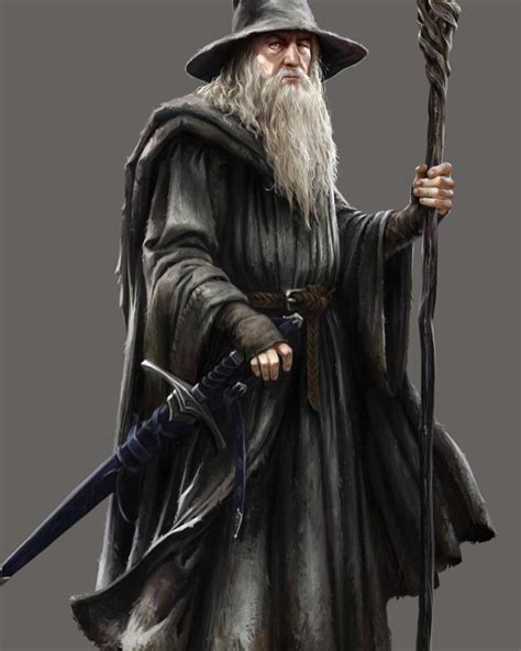 an old wizard holding a staff and wearing a hat