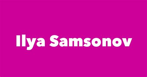 Ilya Samsonov - Spouse, Children, Birthday & More