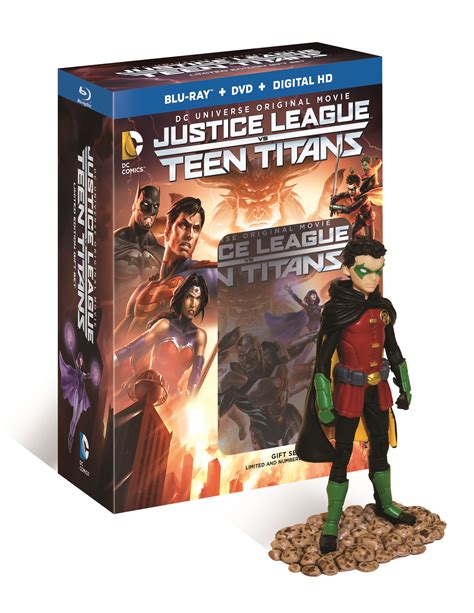 Justice League vs. Teen Titans – Trailer and Box Art | Sci-Fi Movie Page