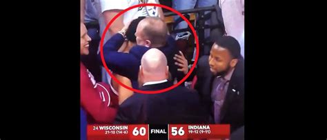 New Video Shows Wisconsin Badgers Players Embracing Greg Gard After Winning Big 10 Championship ...