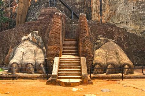 Sigiriya Lion’s Paws Sculpture