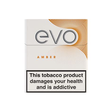 Evo Amber | Ploom X heated tobacco sticks | Ploom UK