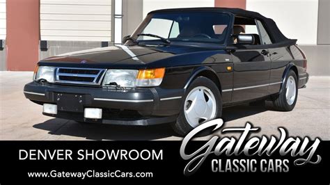 Black 1992 Saab 900 2.0l I4 Turbo 3 Speed Automatic Available Now!