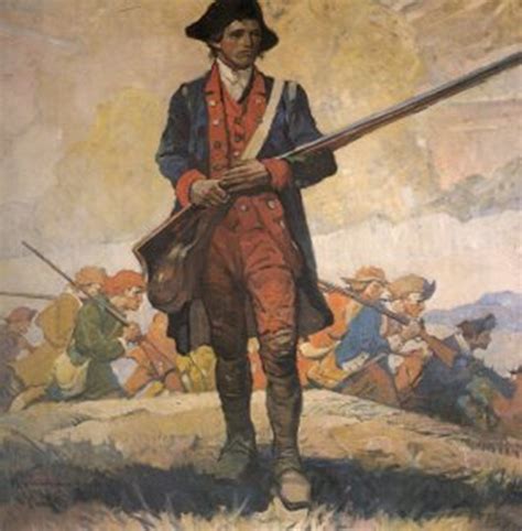 American Revolutionary War Patriot Soldier