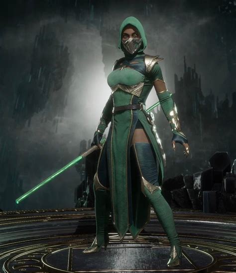 Jade cosplay costume MK11 | Etsy