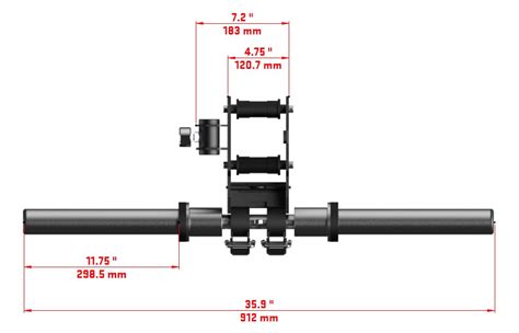 High/Low Functional Trainer Pulley System Rack Attachment/Single Side