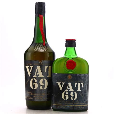 VAT 69 with Half Bottle 1960s | Whisky Auctioneer