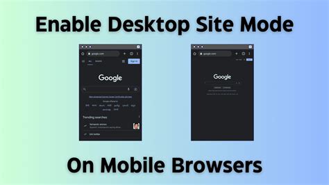 How to View Any Website in Full Desktop Mode on Smartphone