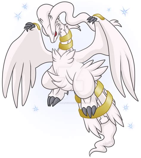 Shiny Reshiram by Boltonartist on DeviantArt