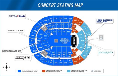 Seating Map | Kia Center