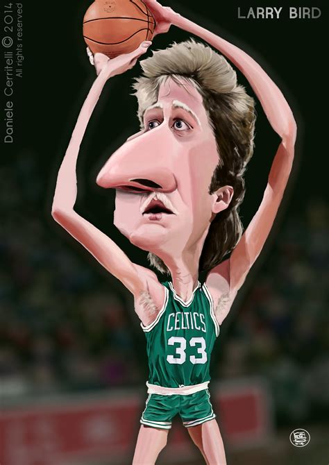 ArtStation - Larry Bird caricature