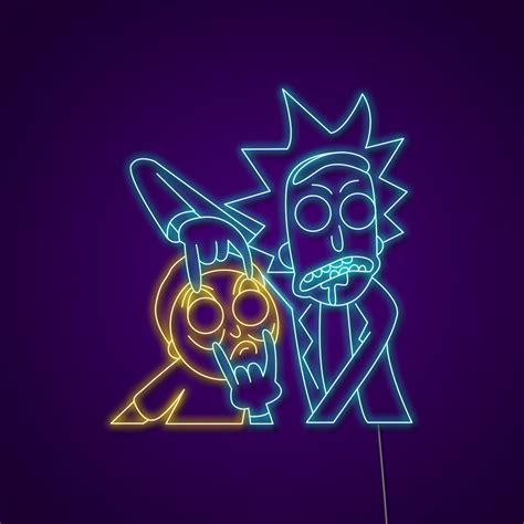 Neon Rick And Morty Rainmeter - vrogue.co