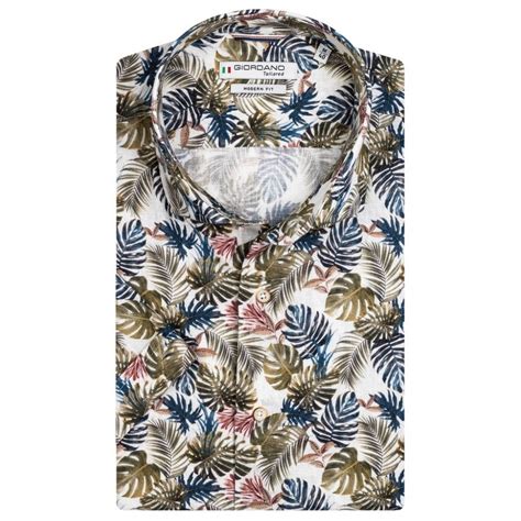 Giordano Front Short Sleeve Shirt - Mens Shirts: O&C Butcher